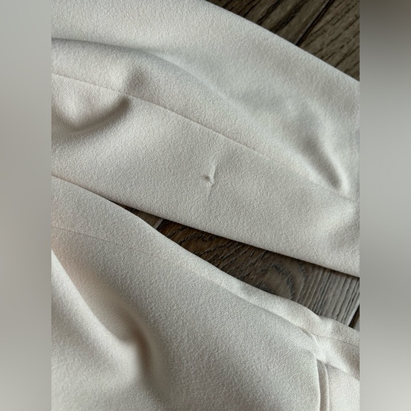 Fashion Nova Sasha Open Front Blazer - Cream Size XS - Picture 3 of 7